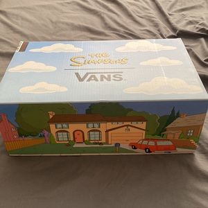 The Simpsons limited edition slip on comfycush vans